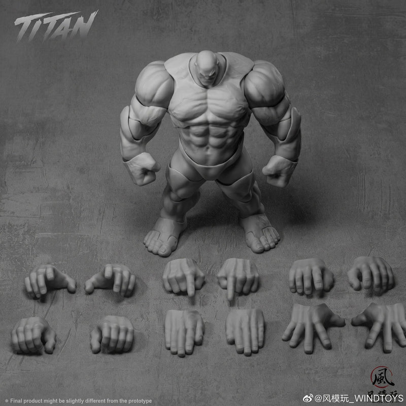 [Pre-Order] Wind Toys 1/12 FMW012 Super Movable Muscle Body Titan Grey Skin Ver.