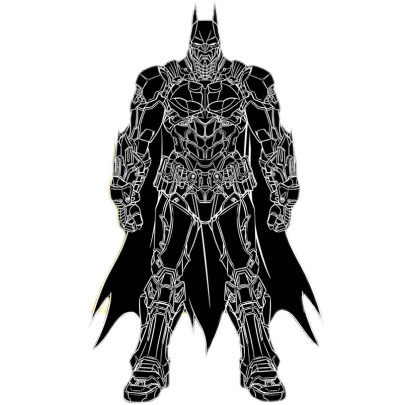 [Reserva] Flame Toys Hiyo Kara Kuri Batman Arkham Knight