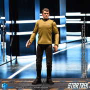 HIYA Exquisita Mini Serie 1/18 Escala 4 Pulgadas STAR TREK 2009 Chekov Figura de Acción