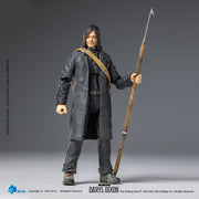 HIYA Exquisita Mini Serie 1/18 Escala 4 pulgadas The Walking Dead Daryl Dixon Daryl Figura de acción