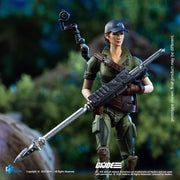 HIYA Exquisite Mini-Serie, 1/18, Maßstab 10,2 cm, GIJoe Lady Jaye Actionfigur
