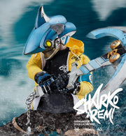 Bulletpunk Sharko & Remi (Fortress Black and OG Yellow Submariner) 1/6 Scale Figure Set