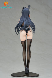 Ensoutoys Ikomochi Ilustración Black Bunny Aoi y White Bunny Natsume Juego de 2 figuras a escala 1/6 