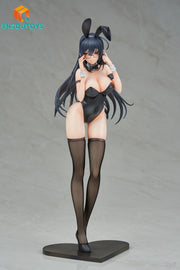 Ensoutoys Ikomochi Ilustración Black Bunny Aoi y White Bunny Natsume Juego de 2 figuras a escala 1/6 