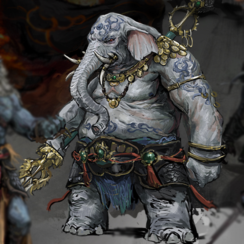 [Reserva] Nottaa 1/12 Elefante blanco de la serie Yaomo en sobre