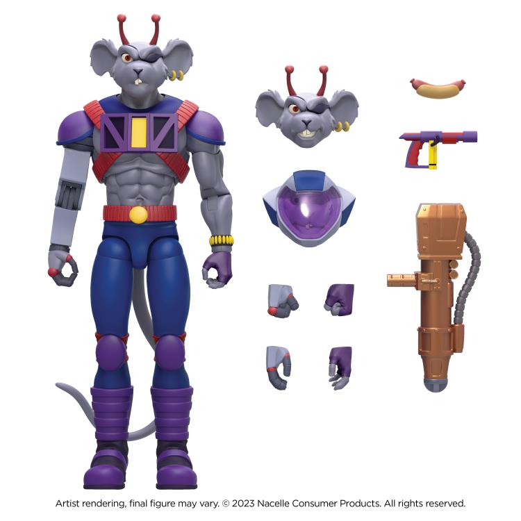 Figura de acción de The Nacelle Company Biker Ratones de Mars Modo