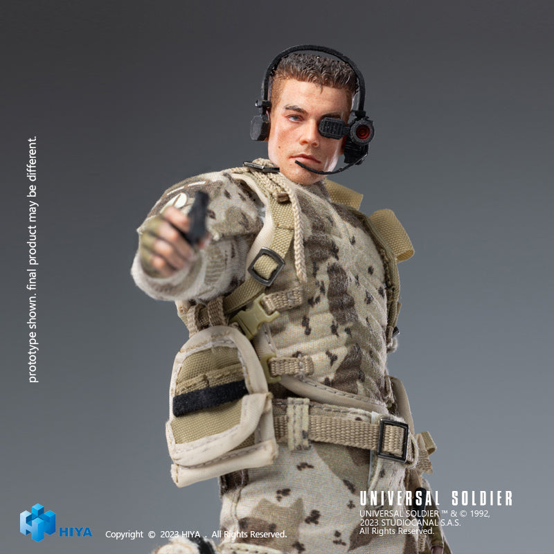 [Pre-pedido] HIYA Exquisita figura de acción de soldado universal Luc Deveraux a escala Super 1/12 de 6 pulgadas