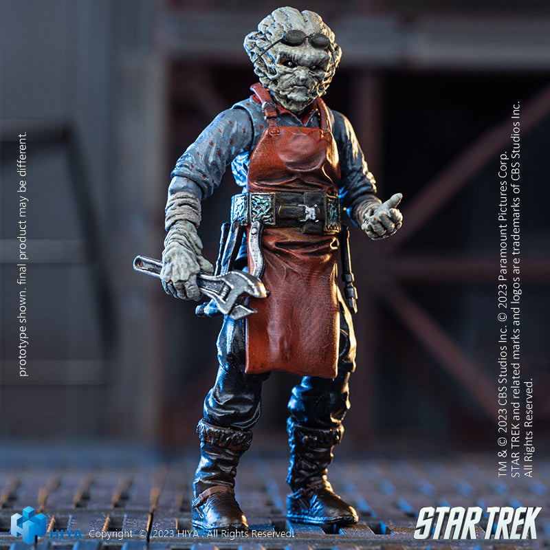 [Pre-pedido] HIYA Exquisita Mini Serie 1/18 Escala 3.2 pulgadas STAR TREK 2009 Figura de acción Keenser