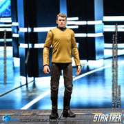 HIYA Exquisita Mini Serie 1/18 Escala 4 Pulgadas STAR TREK 2009 Chekov Figura de Acción