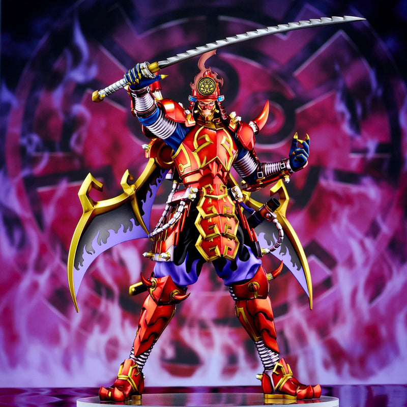 Colección de figuras de monstruos del juego de cartas Yu-Gi-Oh de Union Creative Figura legendaria de los seis samuráis Shi En