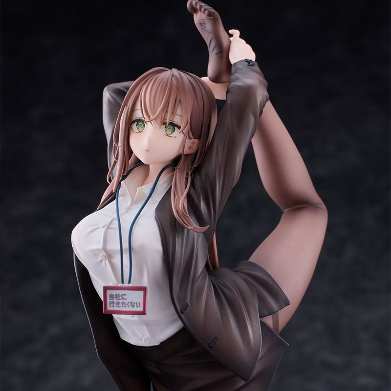Figura a escala 1/6 de OL-chan que no quiere ir a trabajar (versión blanca) de Magi Arts