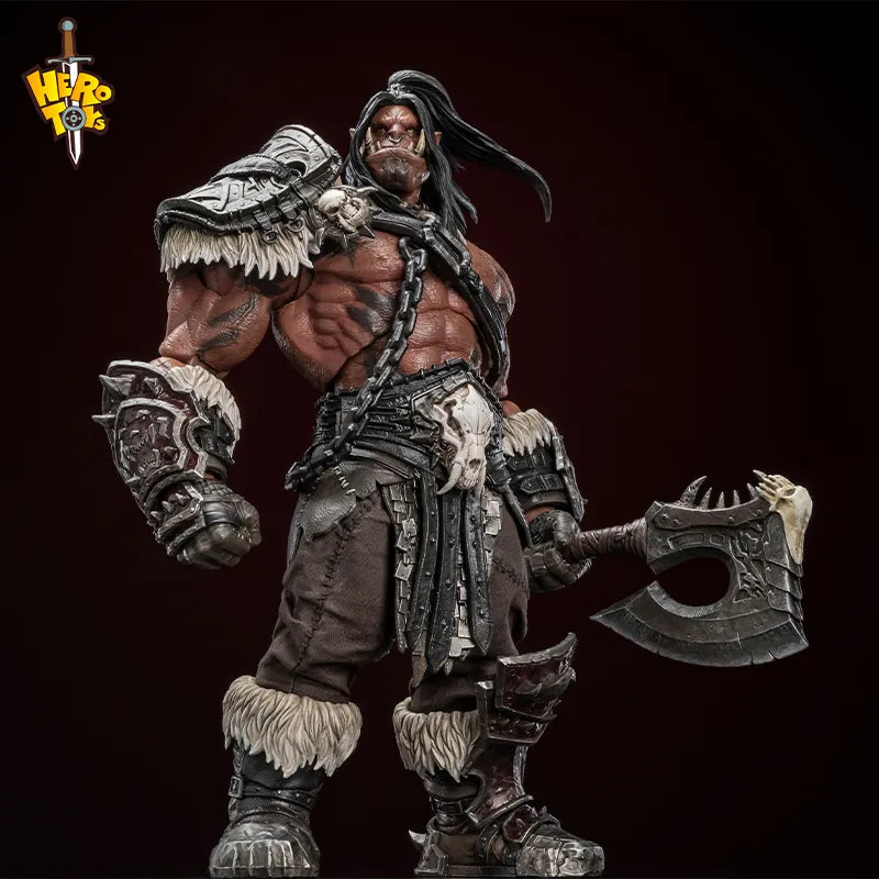 Hero Toys 1/10 Tribal War Song Great Chieftain & Accessory Kit Set World of Warcraft Grommash Hellscream