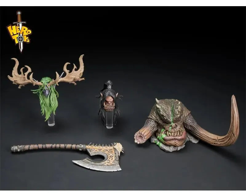 Hero Toys 1/10 Tribal War Song Great Chieftain & Accessory Kit Set