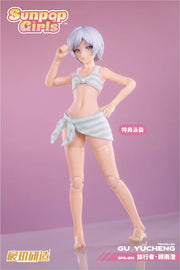 CHENJI Craft Sunpop Girls SPG-001 Gu Yucheng (Traveler) 1/12 Scale Action Figure (With Bonus)