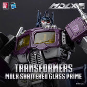 Threezero MDLX Vidrio roto Optimus Prime