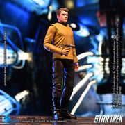 HIYA Exquisita Mini Serie 1/18 Escala 4 Pulgadas STAR TREK 2009 Chekov Figura de Acción