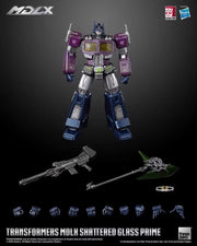 Threezero MDLX Vidrio roto Optimus Prime