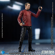 HIYA Exquisita Mini Serie 1/18 Escala 4 Pulgadas STAR TREK 2009 Scotty Figura de Acción