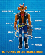 The Nacelle Company Biker Mice From Mars Throttle Actionfigur