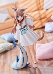 Golden Head My Cat est une fille kawaii Golden Head Kinako (Good Morning Ver.)  Figurine en édition limitée à l’échelle 1/6