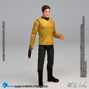 HIYA Exquisite Mini-Serie, Maßstab 1/18, 4 Zoll, Star Trek 2009, Sulu-Actionfigur