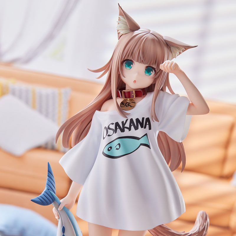 Golden Head My Cat ist eine Kawaii Girl Golden Head Kinako (Good Morning Ver.) Limited Edition-Figur im Maßstab 1:6 
