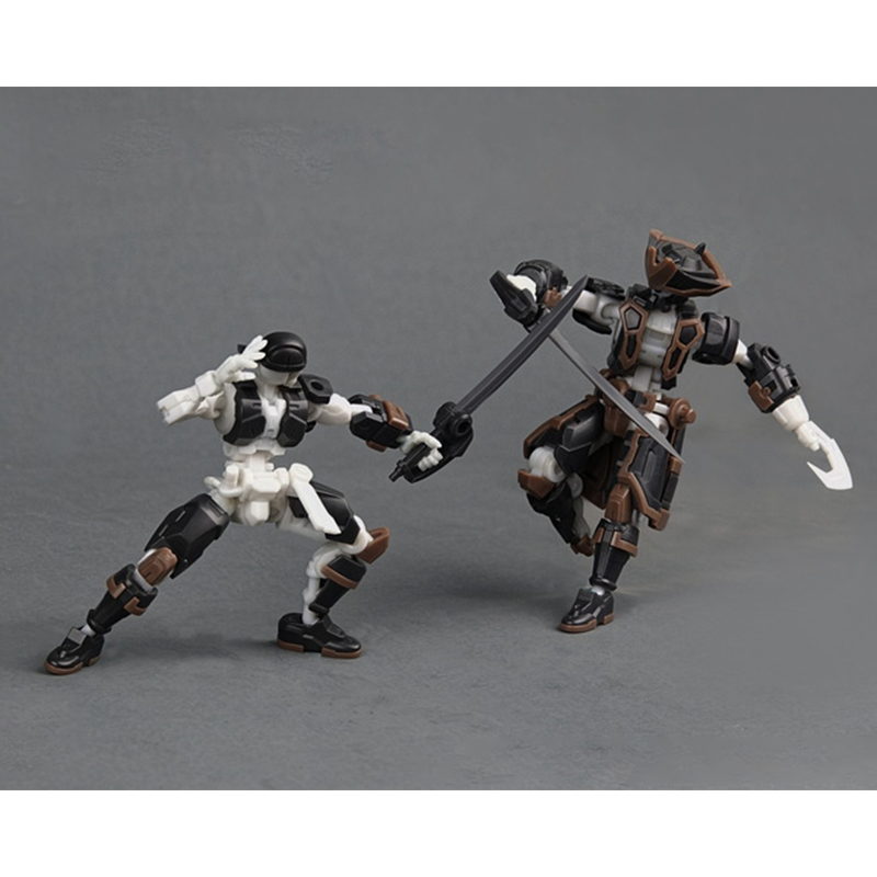 Numéro 57 Armored Puppet Pirate Mr.J Model Kit Set de 2