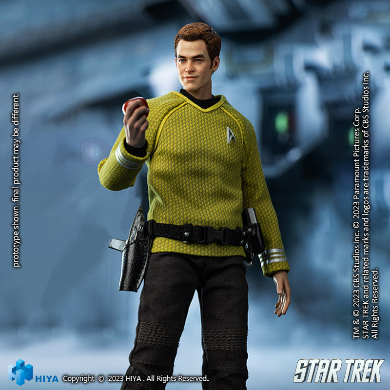 HIYA Exquisite Super Series 1/12 Maßstab 6 Zoll STAR TREK 2009 Kirk Actionfigur