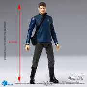 HIYA Exquisita Mini Serie 1/18 Escala 4 pulgadas STAR TREK 2009 McCoy Figura de acción
