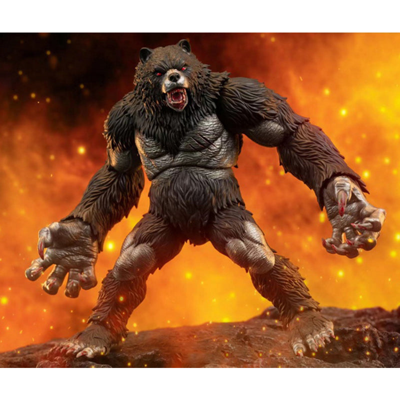 Memory Toys Steel Black Bear Action Figure