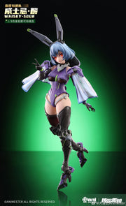 AniMester x Nuclear Gold Reconstruction Thunderbolt Squad Whisky Sour Mecha Girl (Stealth Ver.) Figur im Maßstab 1/9