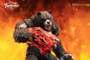 Memory Toys Steel Black Bear Action Figure