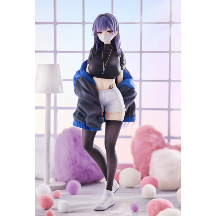 MaxCute Biya Ilustración Chica Enmascarada Yuna Figura Escala 1/7
