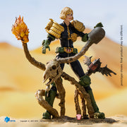 HIYA Exquisita Mini Serie 1/18 Escala 4 pulgadas JUDGE DREDD Judge Anderson VS The Dark Judges Figura de acción