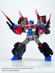 Fans Hobby MB-09B Trailer Rojo para MB-04 Gun Fighter II Reedición 2023