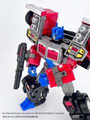 Fans Hobby MB-09B Trailer Rojo para MB-04 Gun Fighter II Reedición 2023