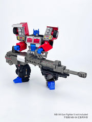 Fans Hobby MB-09B Trailer Rojo para MB-04 Gun Fighter II Reedición 2023