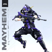 Devil Toys Bulletpunk Mayhem & Zero 1/6 Scale Action Figure Set