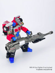 Fans Hobby MB-09B Trailer Rojo para MB-04 Gun Fighter II Reedición 2023