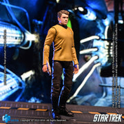HIYA Exquisita Mini Serie 1/18 Escala 4 Pulgadas STAR TREK 2009 Chekov Figura de Acción