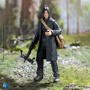 HIYA Exquisita Mini Serie 1/18 Escala 4 pulgadas The Walking Dead Daryl Dixon Daryl Figura de acción