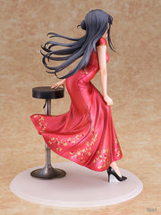 Wing Rascal no sueña con Bunny Girl Senpai Mai Sakurajima (vestido chino) Figura escala 1/7