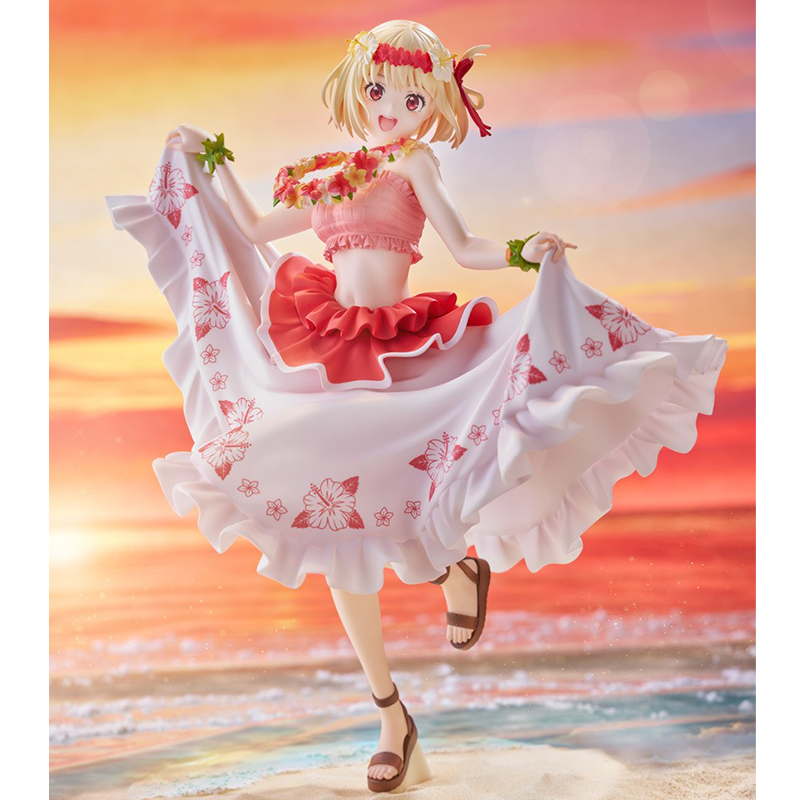 Claynel Lycoris Recoil Chisato Nishikigi (Hawaii Ver.) Figura escala 1/7