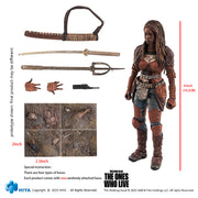 [Reserva] Hiya The Walking Dead: The Ones Who Lived Exquisite Mini Series Michonne PX presenta una figura de acción exclusiva a escala 1/18 