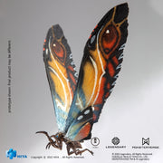 HIYA Exquisita Serie Básica Ninguna Escala 14 Pulgadas GODZILLA REY DE LOS MONSTRUOS Figura de Acción de Mothra