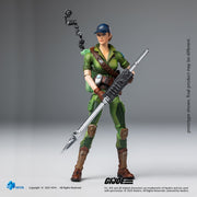 HIYA Exquisite Mini-Serie, 1/18, Maßstab 10,2 cm, GIJoe Lady Jaye Actionfigur