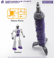 Pangu Toys PT-02C Mighty Miracle God Omega Supremo Versión Púrpura con LED