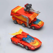 MechFansToys MS-19C Flame Commander Rodimus Prime Battle Versión dañada