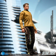 HIYA Exquisita Mini Serie 1/18 Escala 4 Pulgadas STAR TREK 2009 Chekov Figura de Acción