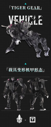 [Vorbestellung] HeatBoys Tiger Gear Assault Edge Tiger Mecha Girl